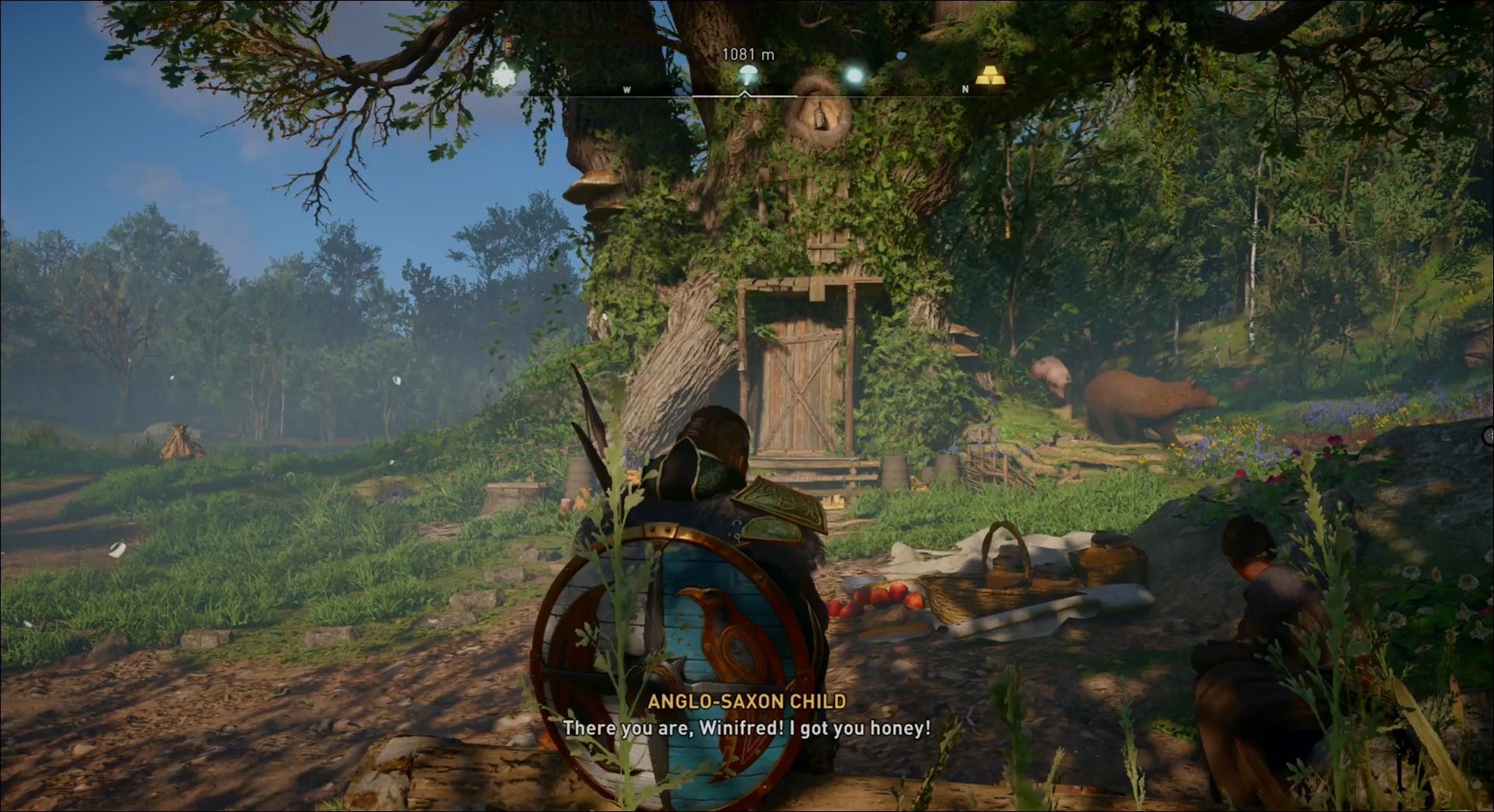 Assassin's Creed Valhalla Winnie the Pooh reference