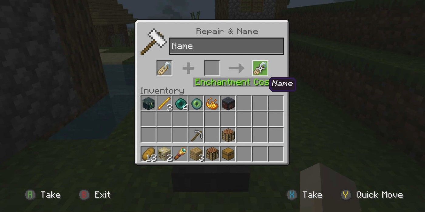 making a name tag minecraft