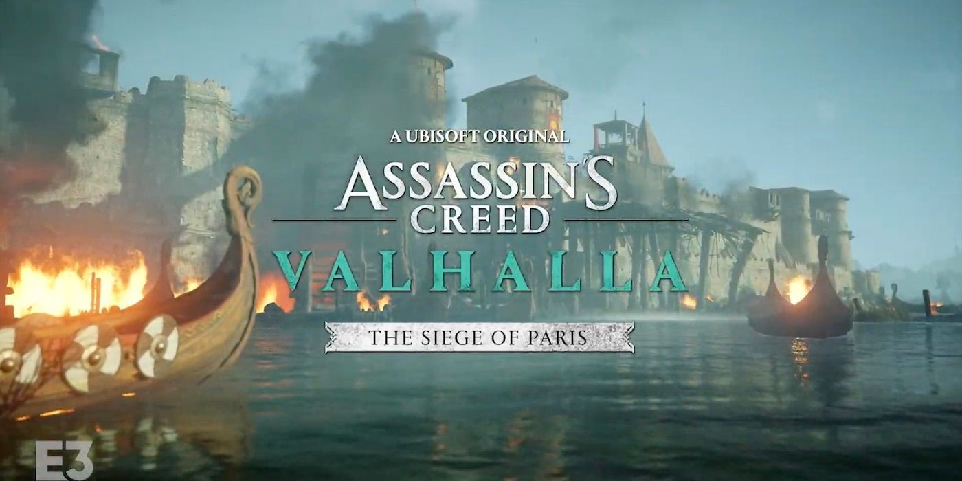 assassins creed valhalla siege of Paris release window e3 first look