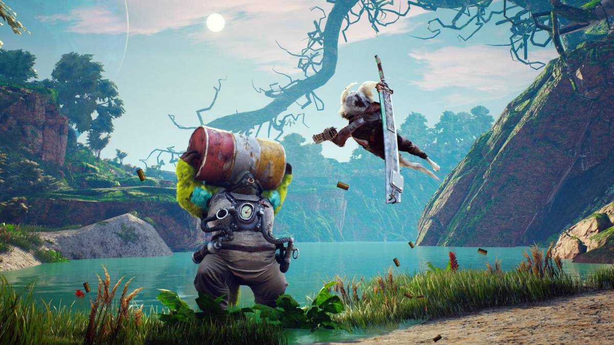 Biomutant jump attack screenshot