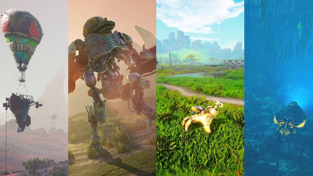 Vehicles in Biomutant
