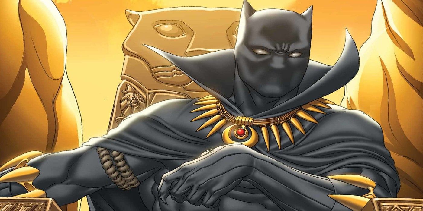 black panther marvel comics throne