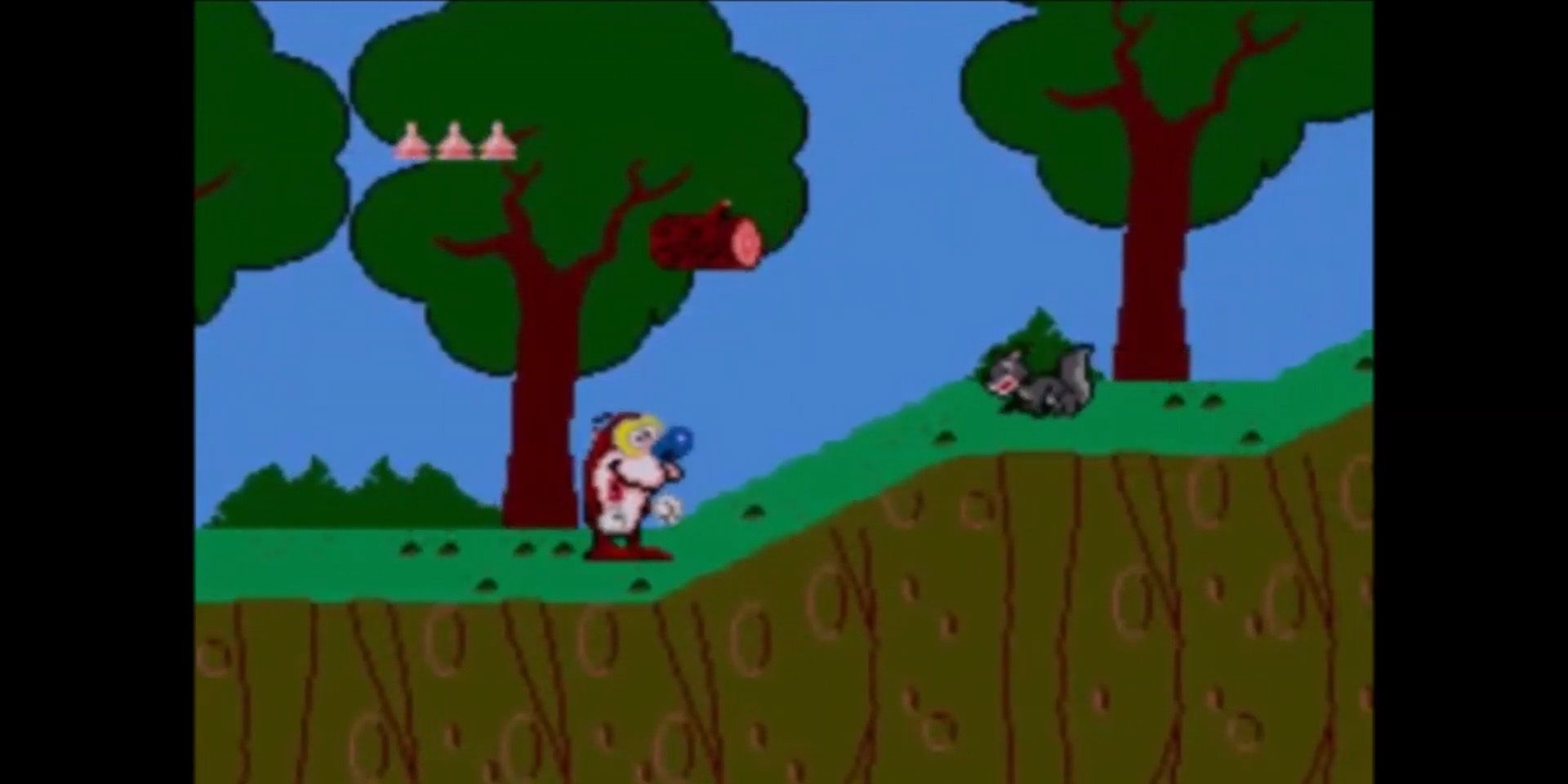 Quest for the Shaven Yak Starring Ren Hoëk & Stimpy for the Master System