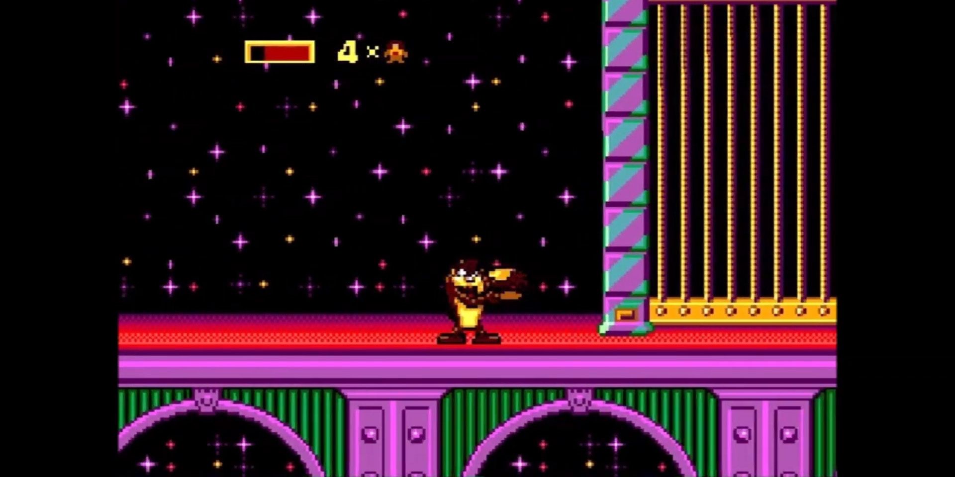 Taz In Escape From Mars for the Master System