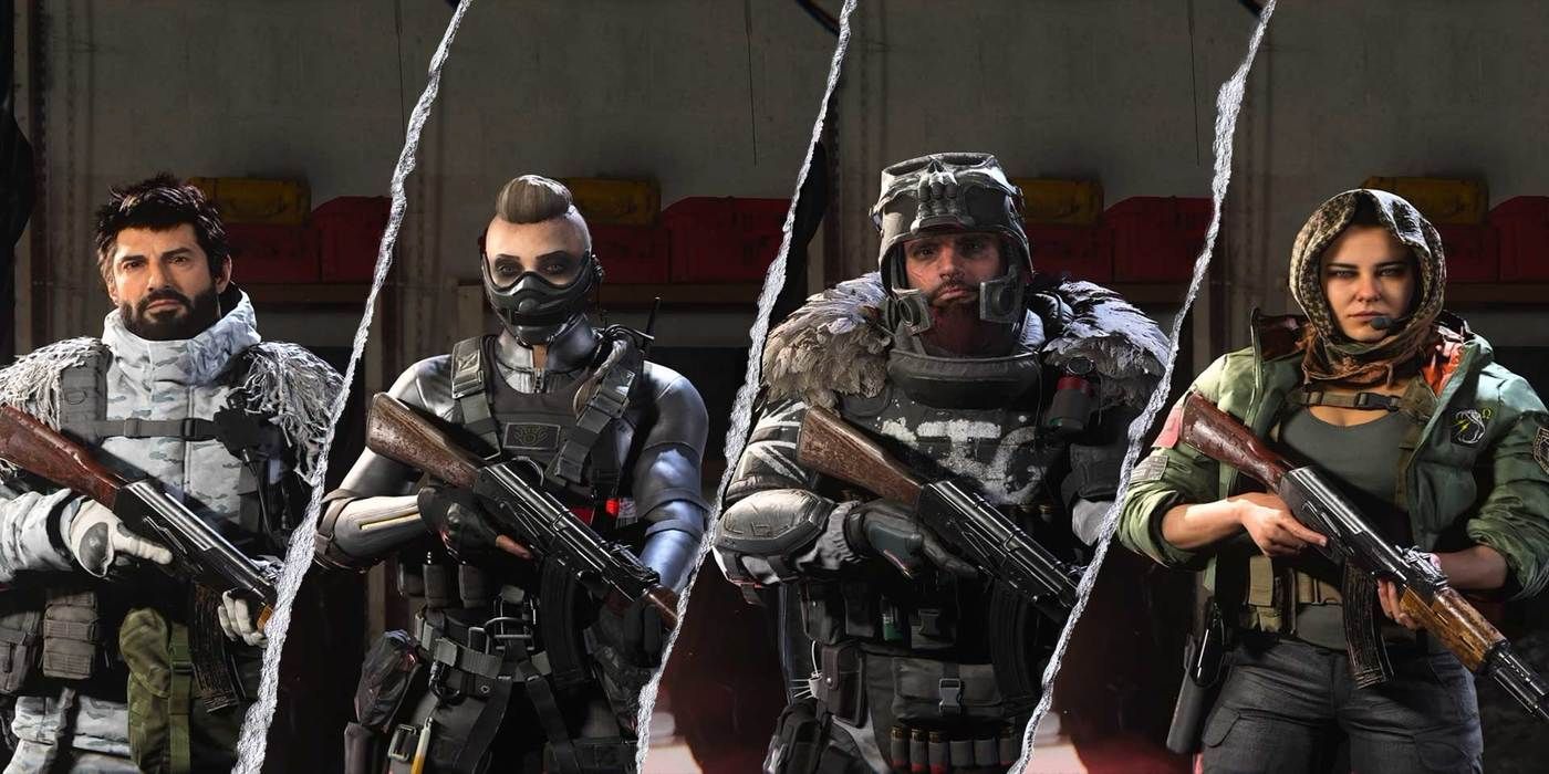 operators from black ops cold war and modern warfare