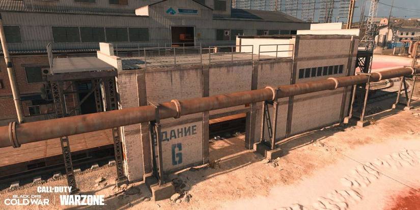 cod warzone salt mine white building