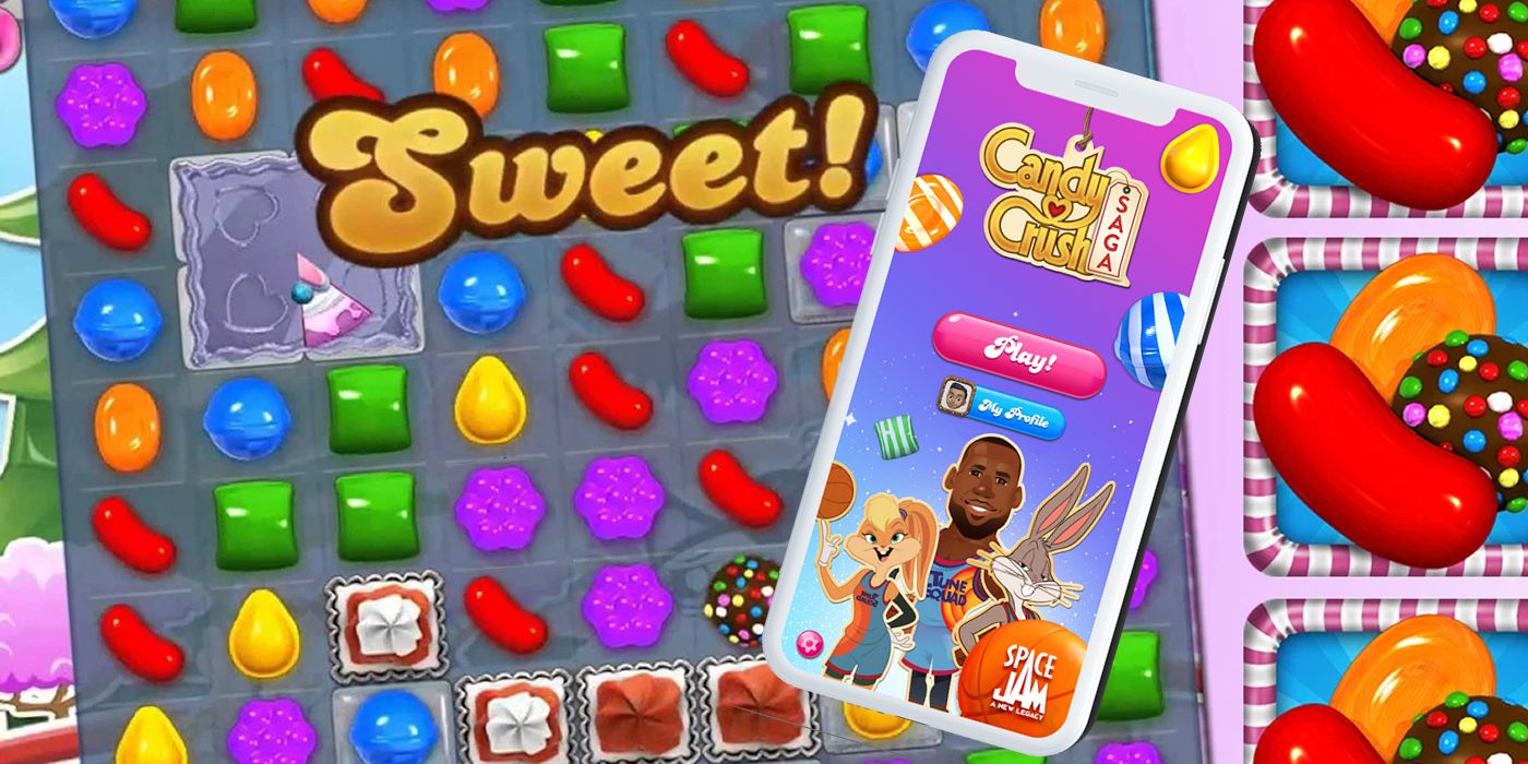 Candy Crush and Space Jam Crossover Features 'Candified' Lebron J...