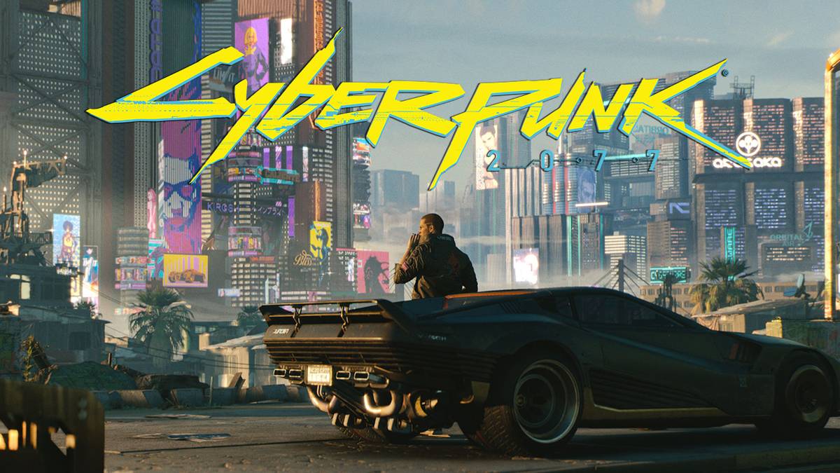 cyberpunk 2077 v standing at car