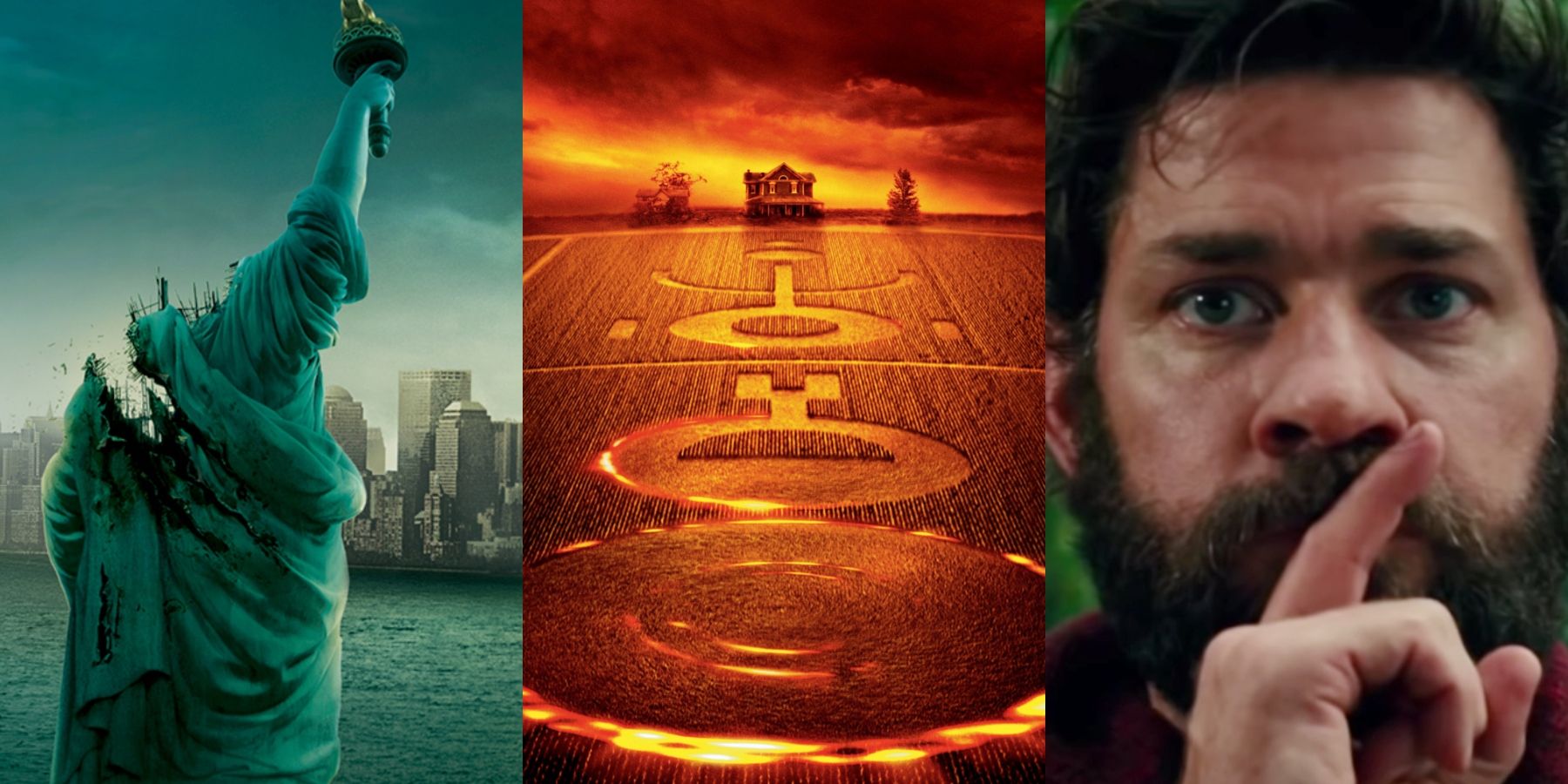 cloverfield, signs, quiet place