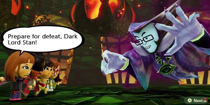 group faces the enemy