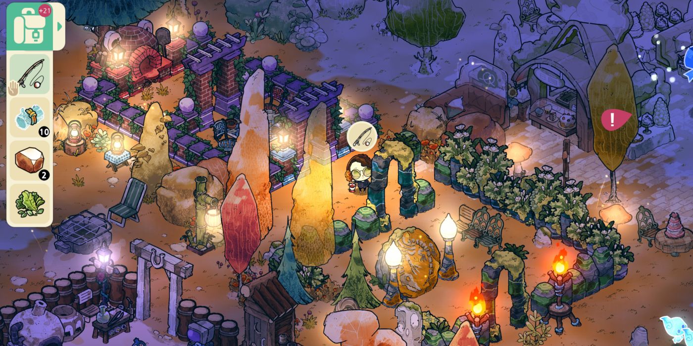 cozy grove gardening screenshot