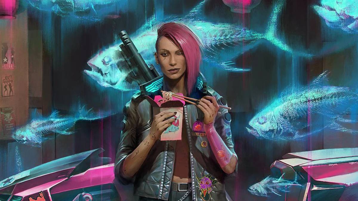 cyberpunk 2077 concept art noodles