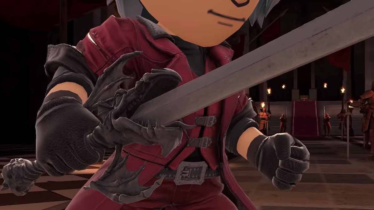 dante devil may cry super smash bros ultimate costume nintendo switch