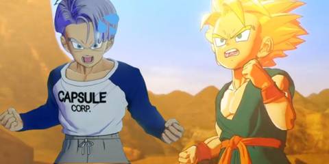Dragon Ball Z: Kakarot Future Trunks Comparison