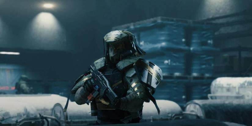 Armed enemy in Death Stranding