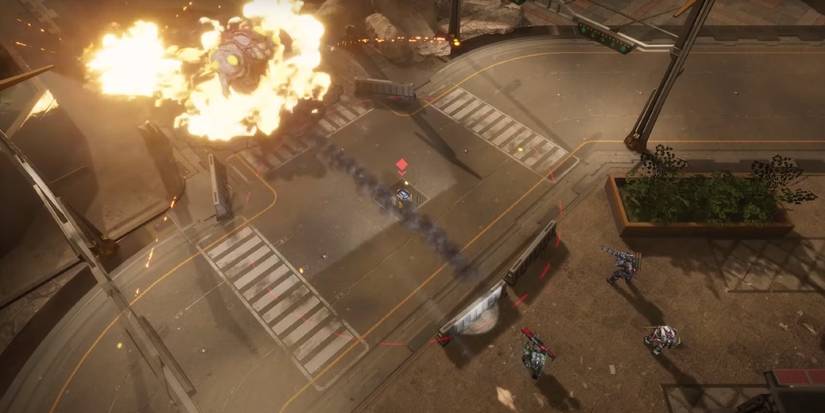 detonating a giant mutant from afar