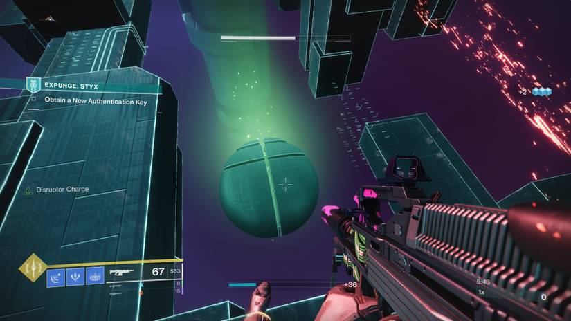 expunge styx guardian using gravity cannon