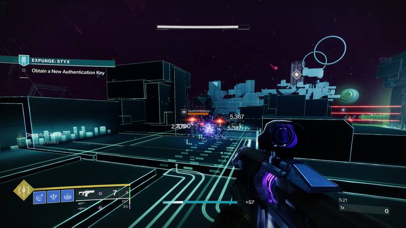 new void fusion rifle killing vex in expunge mission