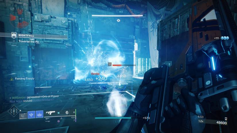 nightfall weapon fusion rifle plug one reservoir burst explosion