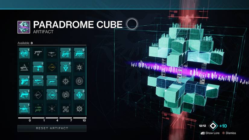 season of the splicer vex seasonal artifact