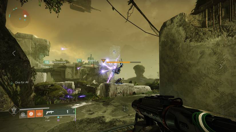 vault of glass raid waking ruins area vex cyclops enemy
