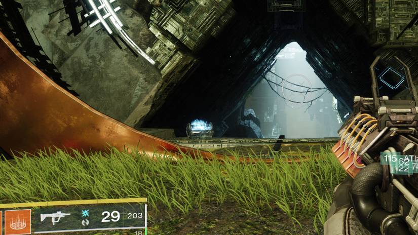 vault of glass raid waking ruins area vault door secret chest