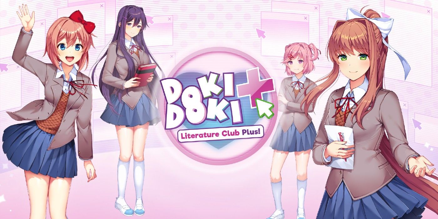 A crazy visual novel 'Doki Doki Literature Club Plus!' Review where school  life with beautiful girls collapses with save data - GIGAZINE