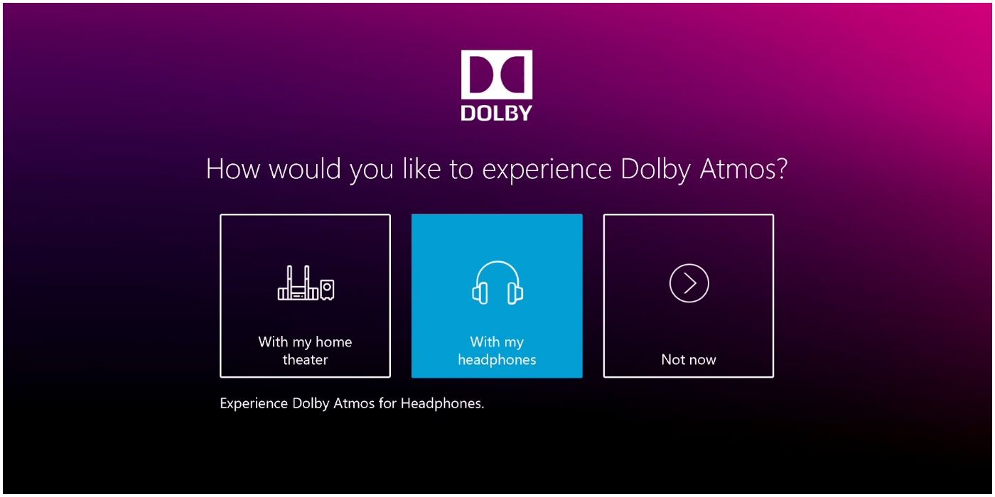 dolby atmos on Xbox