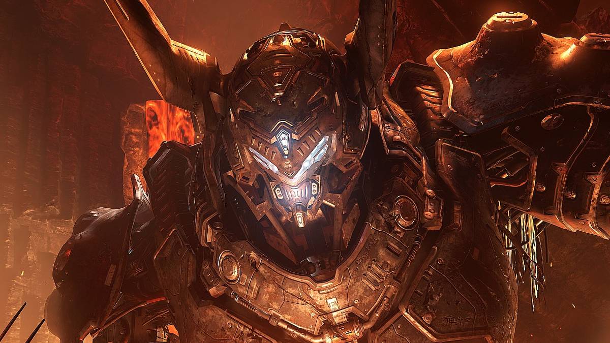 doom eternal enemy close up