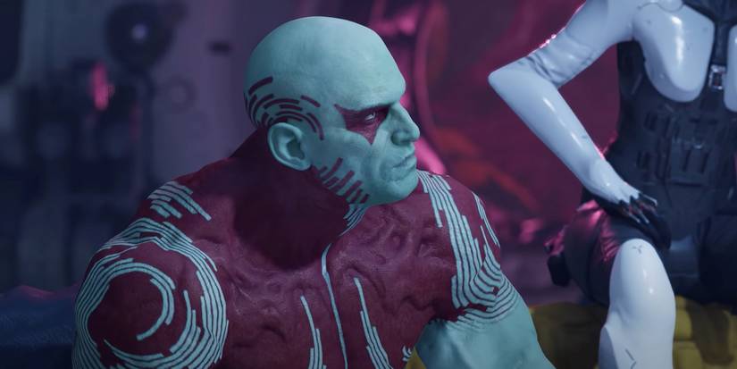 Comparing Square Enix Guardians of the Galaxy's Drax to the MCU Version