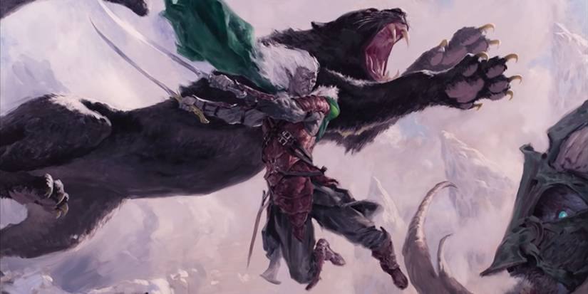 drizzt card art in mtg