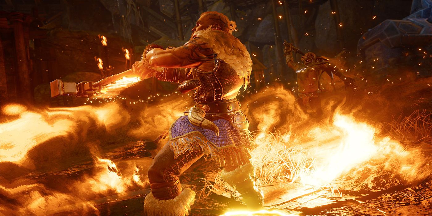 Fire attack in Dungeons &amp; Dragons: Dark Alliance