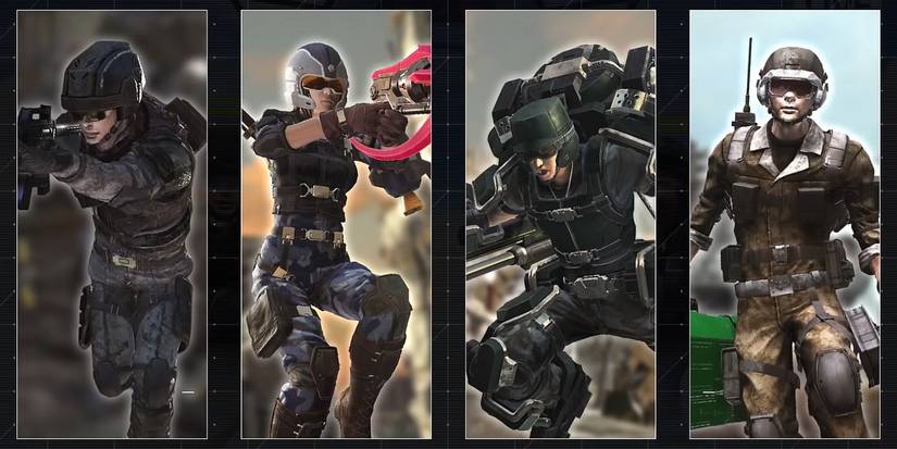 earth defense force 6 characters classes roster redesign