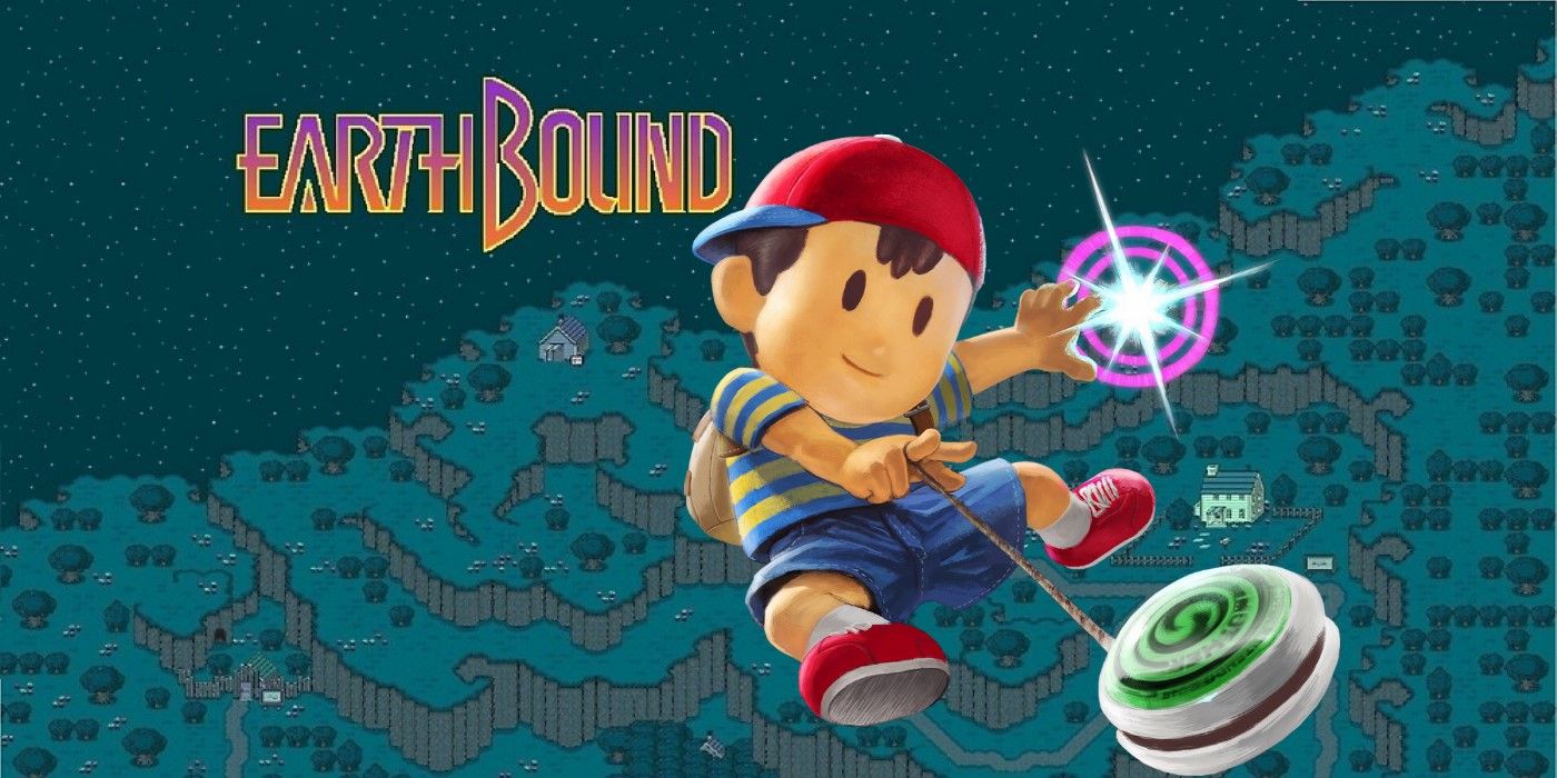 earthbound with 3d ness image