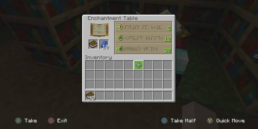 enchanting in minecraft