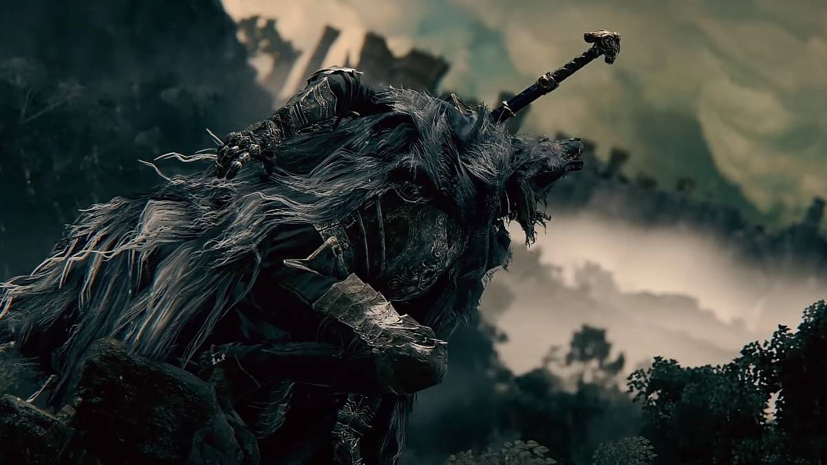 elden ring wolf with sword