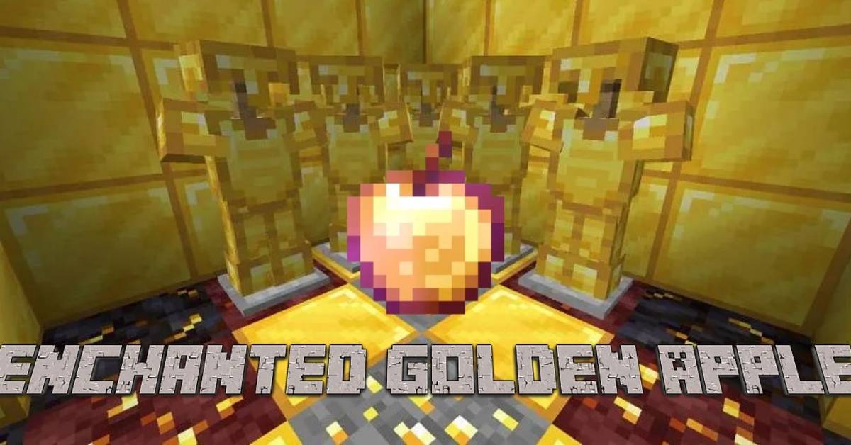 Minecraft Betoverde Gouden Appel