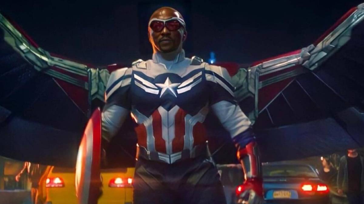 Anthony Mackie as Sam Wilson Captain America in Falcon and the Winter Soldier