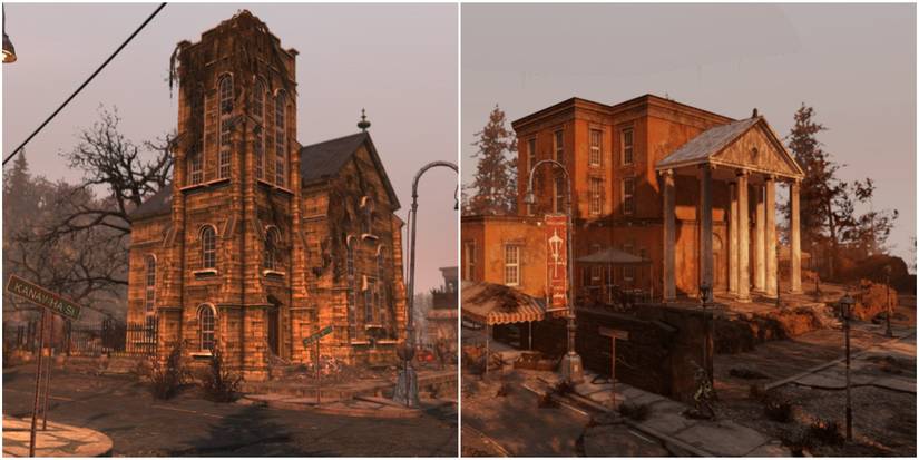 beckley church and lewisburg building.