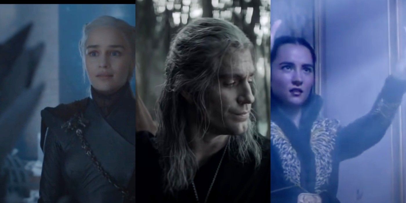 Daenerys Targaryen (Emilia Clarke) Game of Thrones, Geralt of Rivia (Henry Cavill) The Witcher, Alina Starkov (Jessie Mei Li) Shadow and Bone-Increase In Fantasy Shows Good For The Genre?
