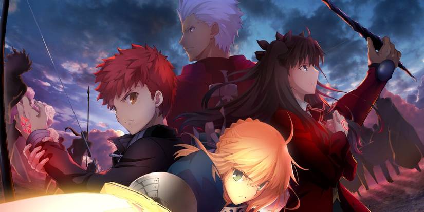 visual novel anime fate stay night characters