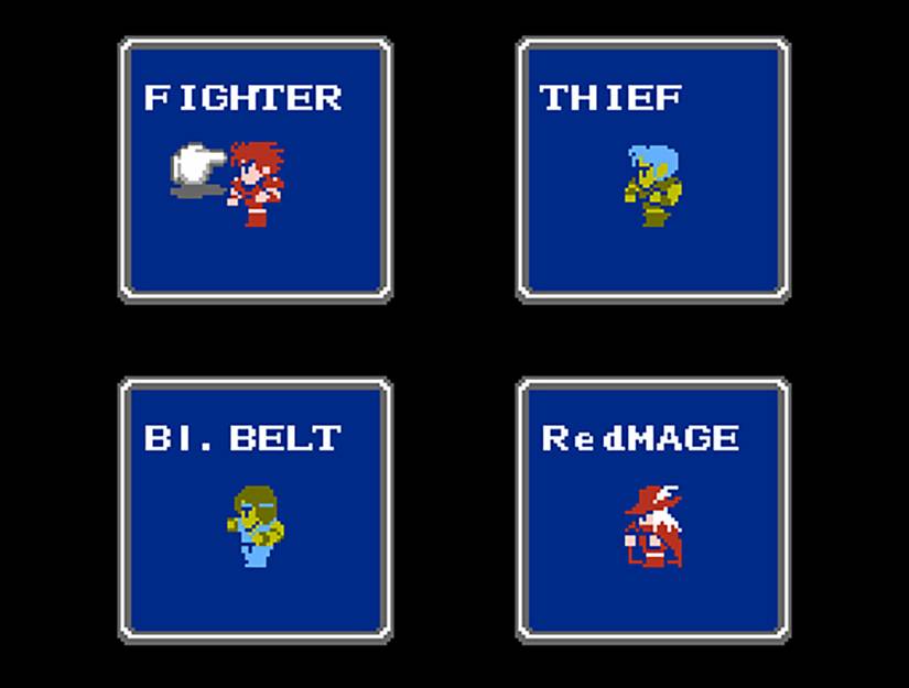 final fantasy 1 classes