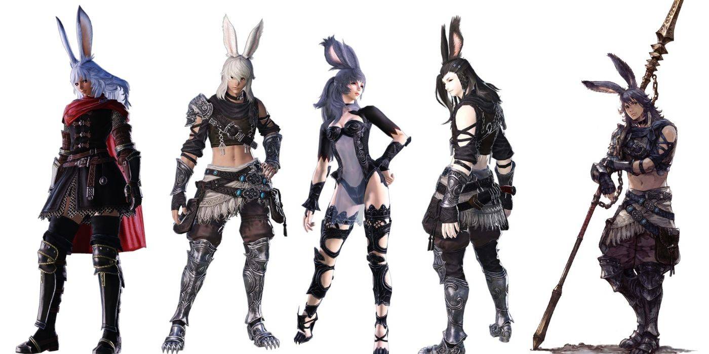 Final Fantasy 14 S Male Viera And Female Hrothgar Explained from static0.ga...