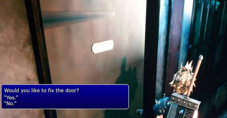 Final Fantasy 7 Remake Intergrade Fixes Infamous Door Bug Final Fantasy 7 Remake Intergrade Fixes Infamous Door Bug