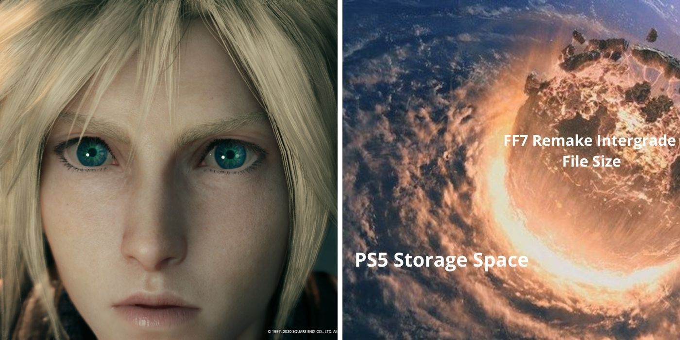 Final Fantasy VII Remake Intergrade PS5 Download Size Is Still Huge