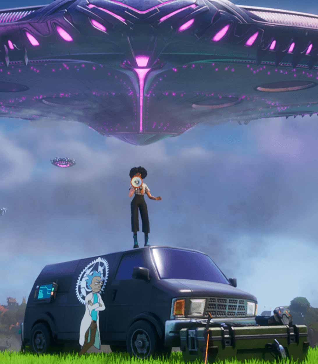 fornite season 7 alien rick van