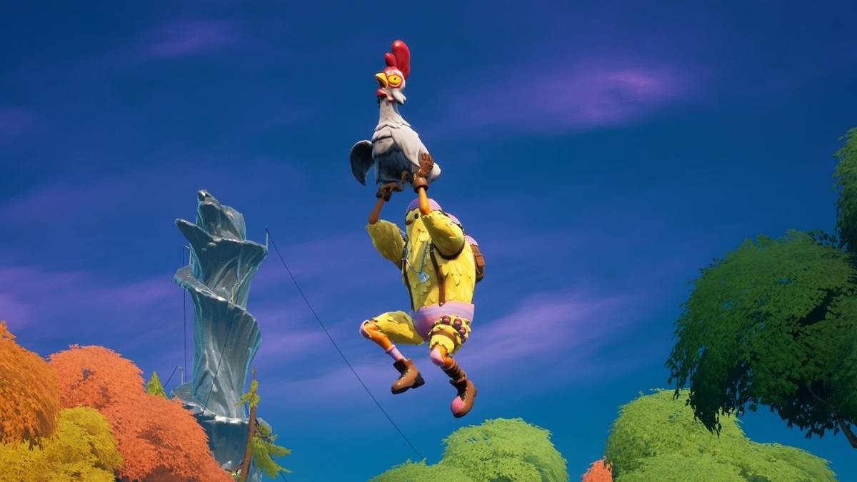 fortnite chicken glide