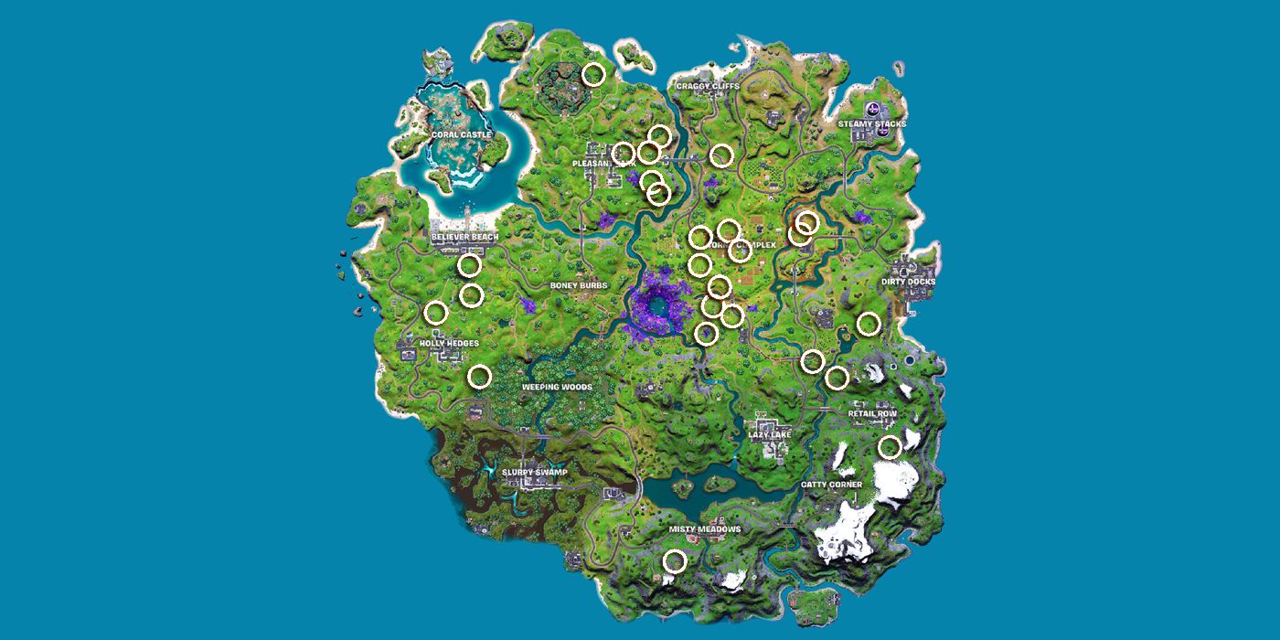 All Chicken Locations Fortnite Season 7 Fortnite Chicken Locations Season 7 Game Rant Neotizen News