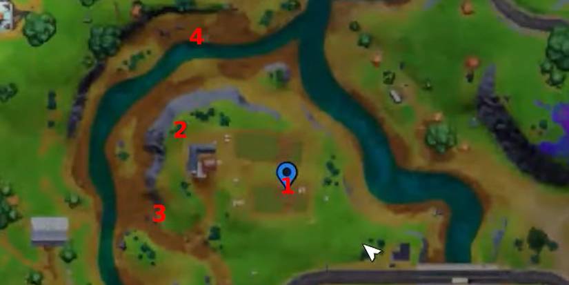 fortnite where to search the farm for clues