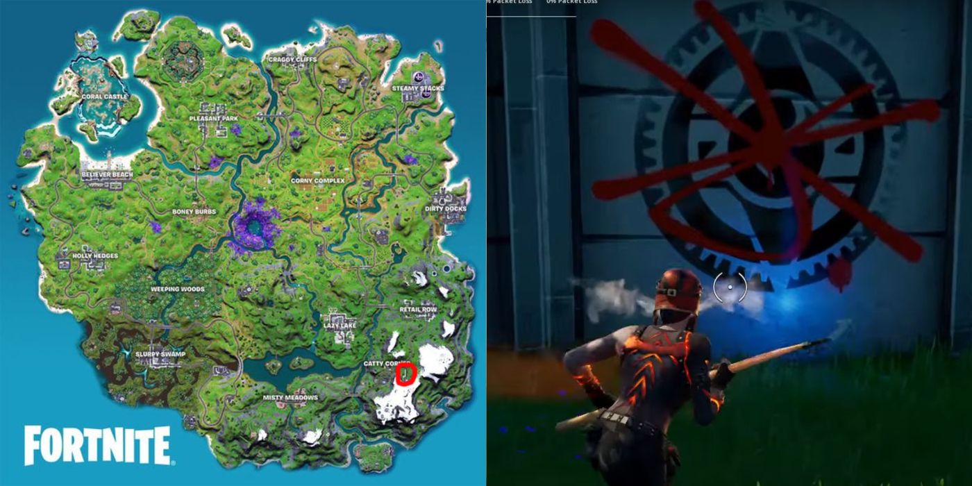 Catty Corner Fortnite Map